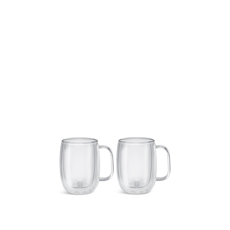 Sorrento Double Walled Coffee Glasses Set of 2