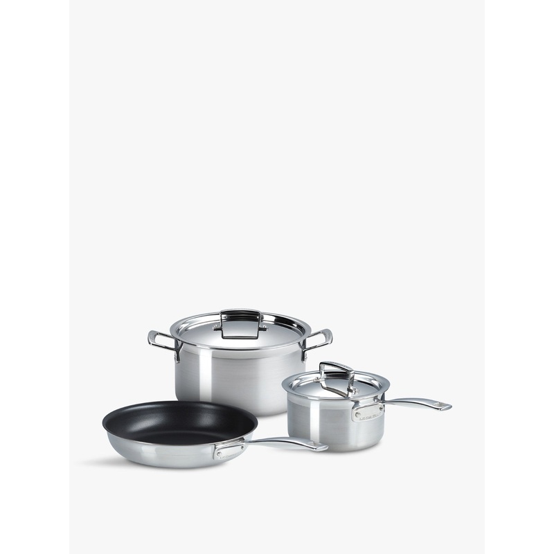 3 Ply Stainless Steel 3 Piece Cookware Set