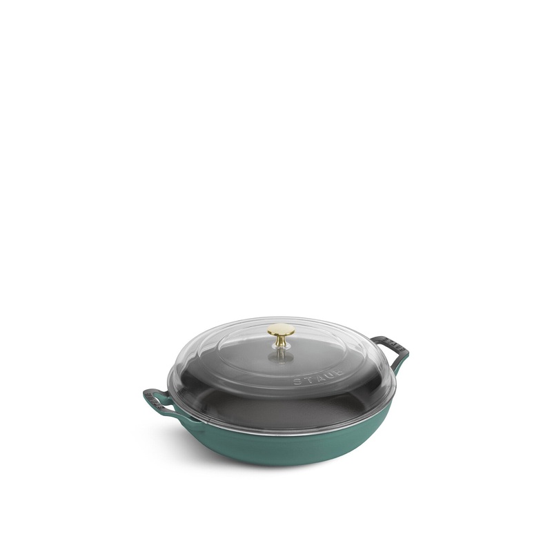 Cast Iron Brasier with Glass Lid