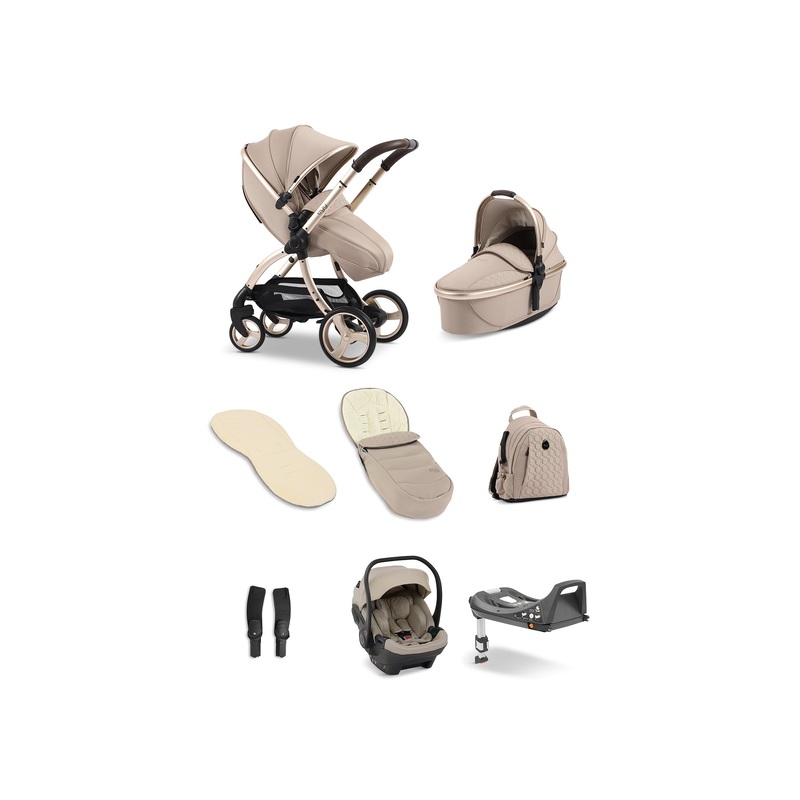 egg3 Stroller Luxury Bundle Feather