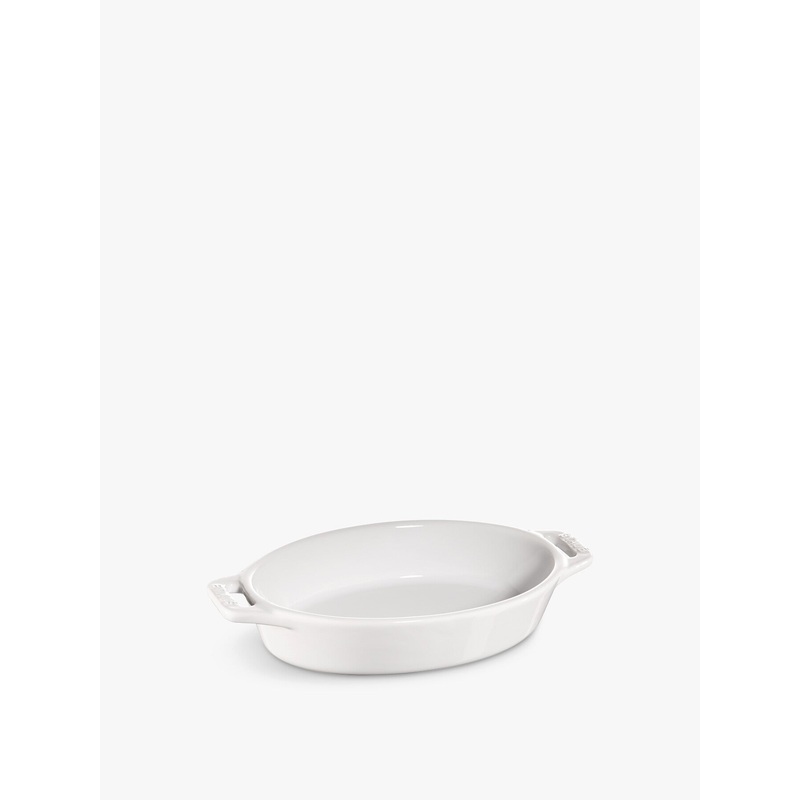 Oval Oven Dish White