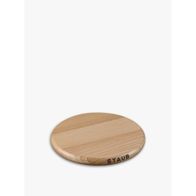 Round Beech Magnetic Trivet