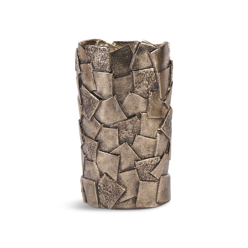 Montrose Cast Aluminium Decorative Vase 25cm