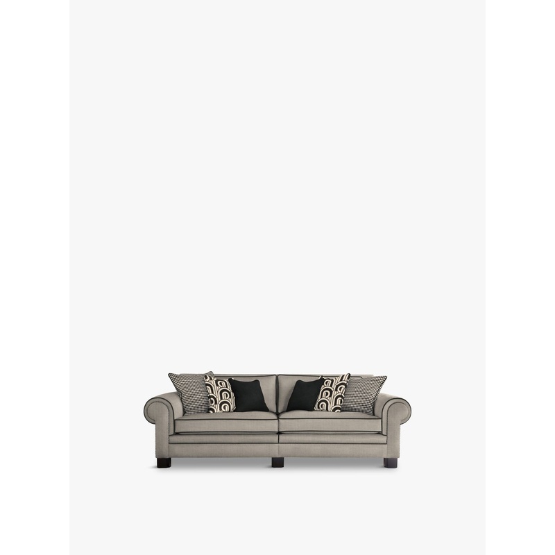 Coco Grand Split Sofa with Scatter Cushions