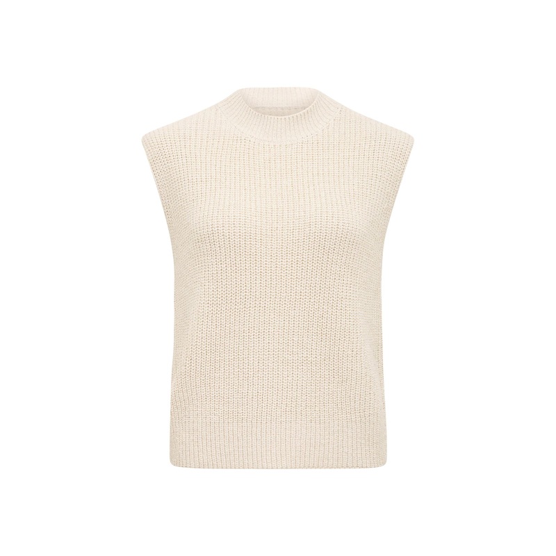 Emily Zip Detail Knitted Tank Top