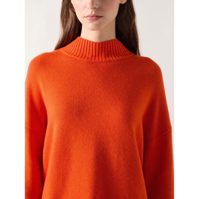Leigh Knitted Mock Neck Sweater