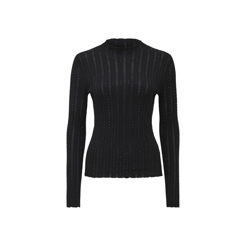 Natalie Embellished Knit Top