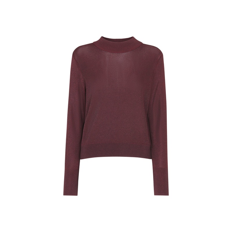 Sparkle High Neck Knit