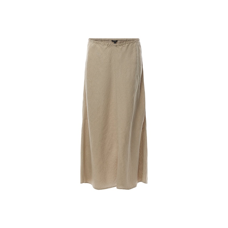 A-Line Bias Skirt Linen