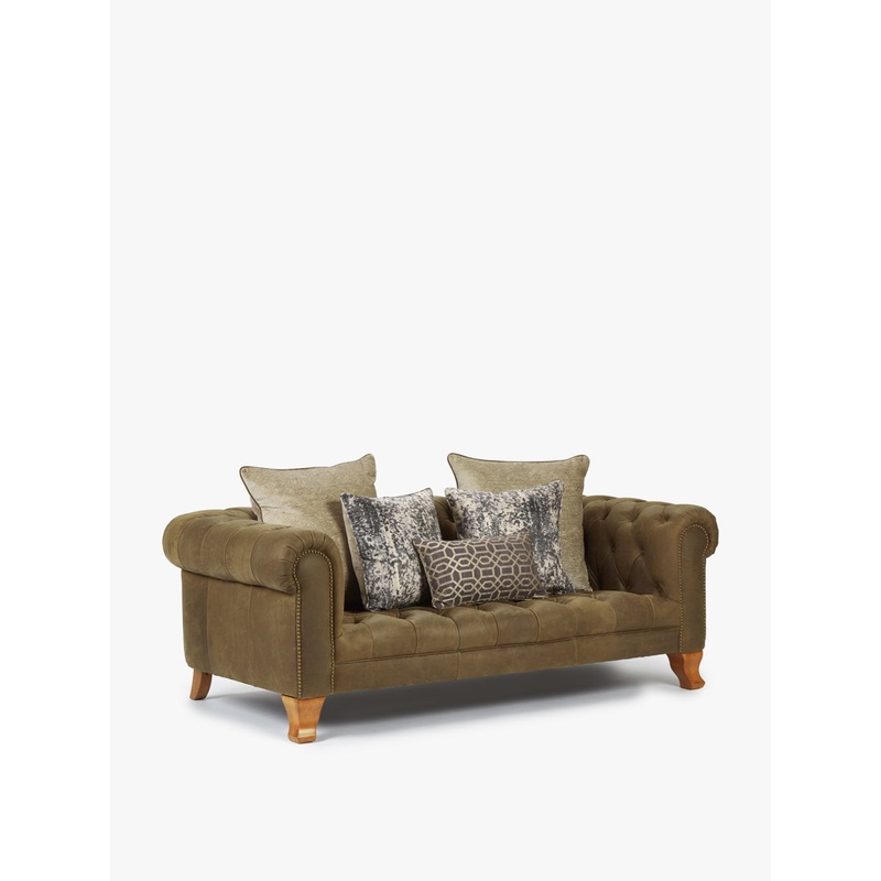 Coco Shallow Midi Sofa in Jin Black