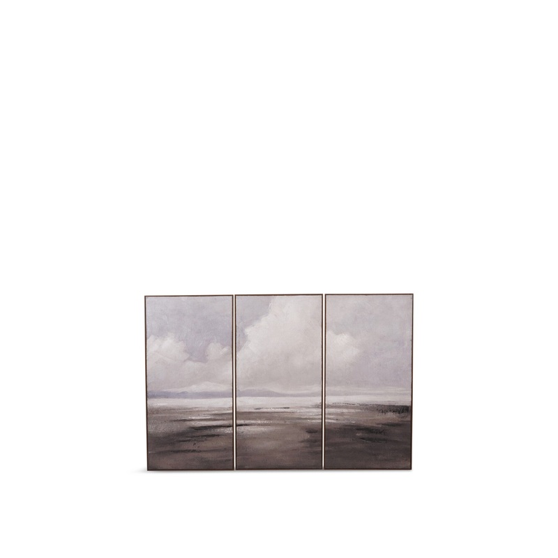 Hazy Horizons Framed  Wall Art Set of Three