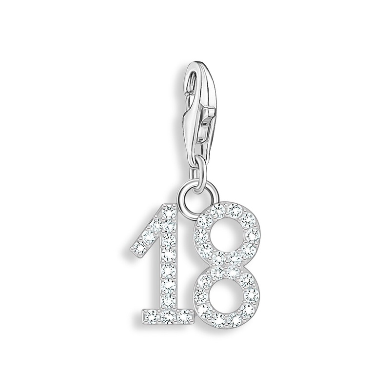 Sparkling 18th Charm