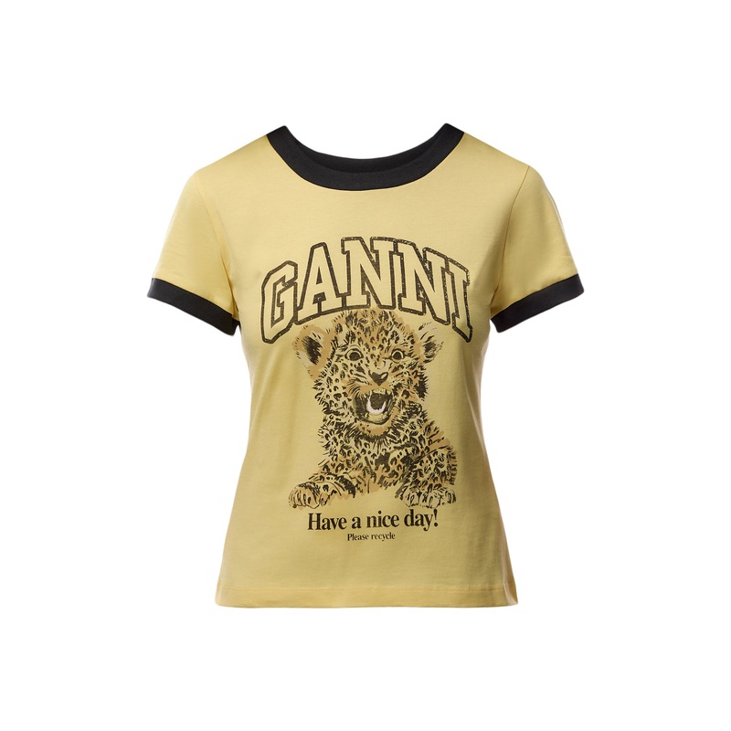 Basic Jersey Leopard T-Shirt