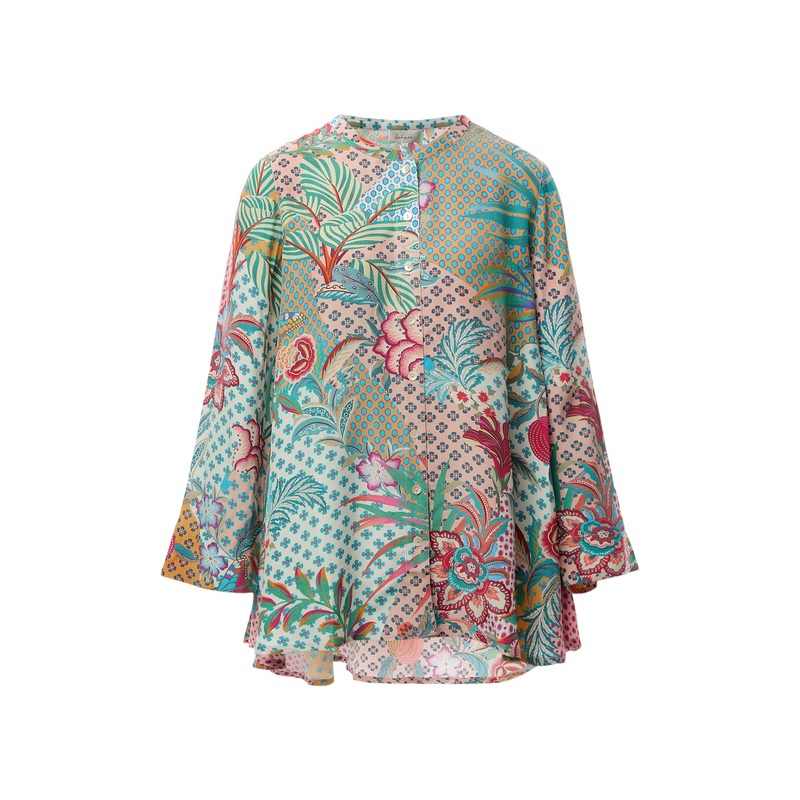 Botanical Patchwork Shirt