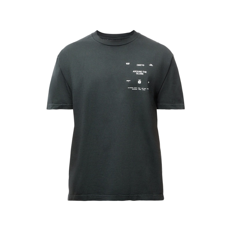 Obey Around The Globe T-Shirt