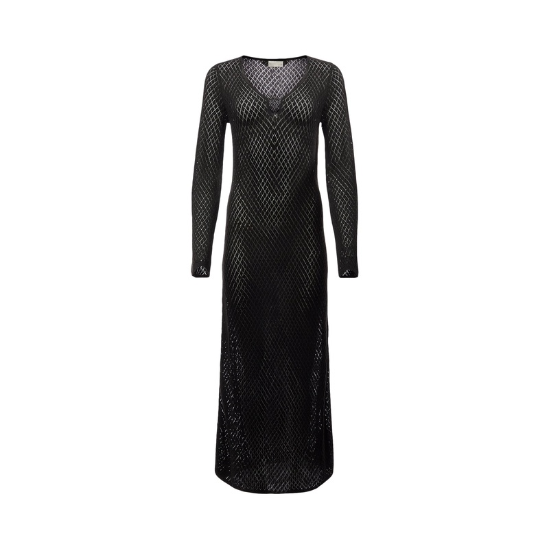 Croisette Knit Midaxi Dress