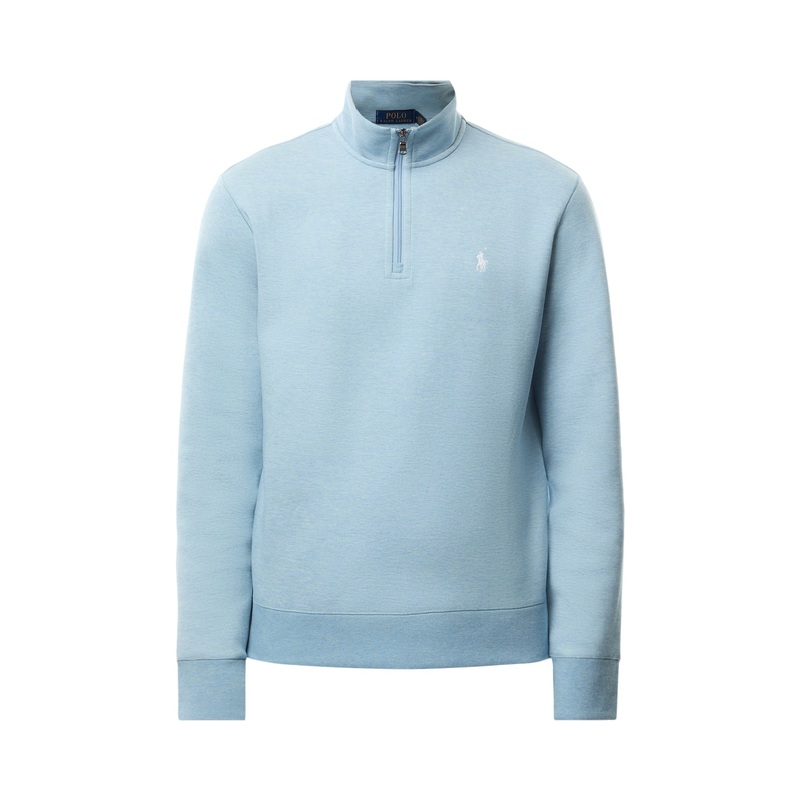 Double Knit Quarter Zip Sweatshirt