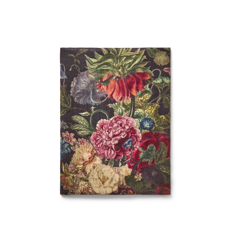 Primula Black Wool Scarf