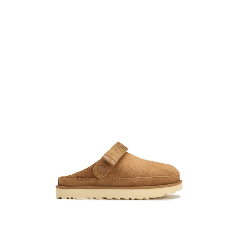 Womens Golden Star Clog Sandals