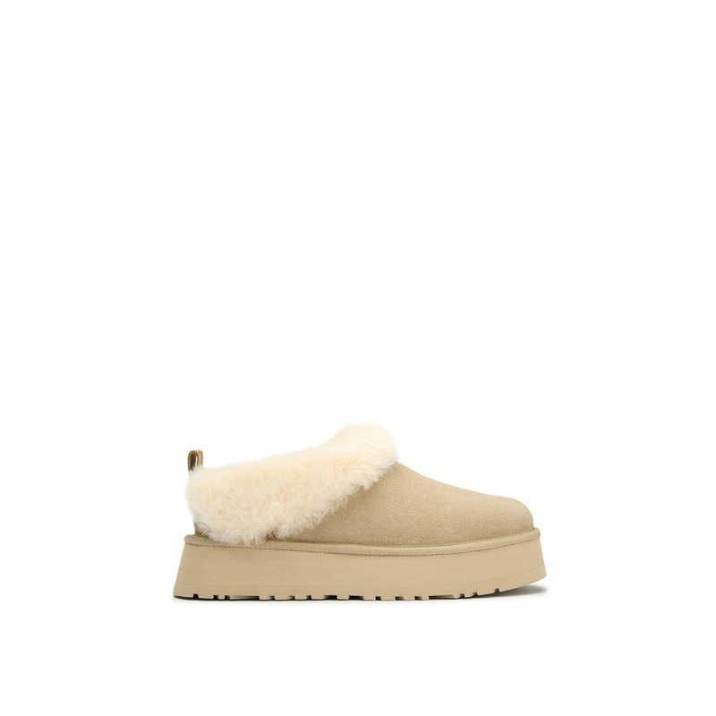 Womens Tazzelle Suede Slippers