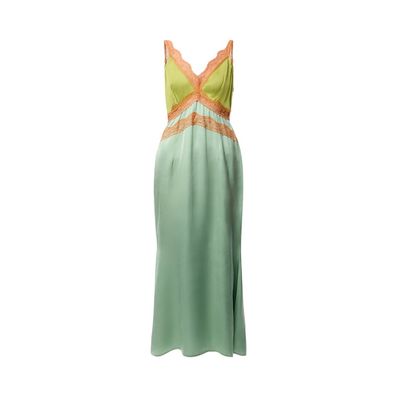 Blue and Green Gianna Dress
