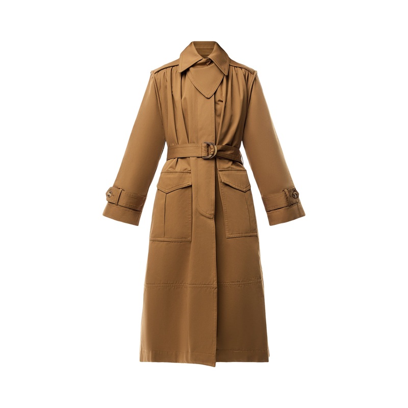 Illuminate Cargo Trench Coat
