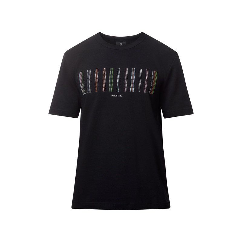 Multi Stripe Stitching T Shirt