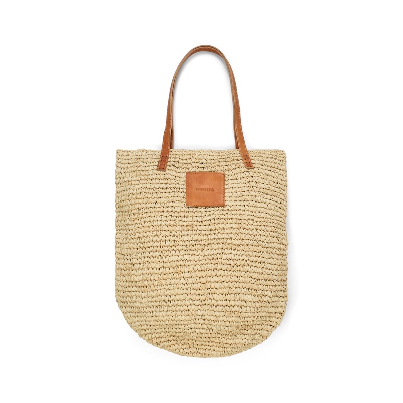Raffia Tote Shopper
