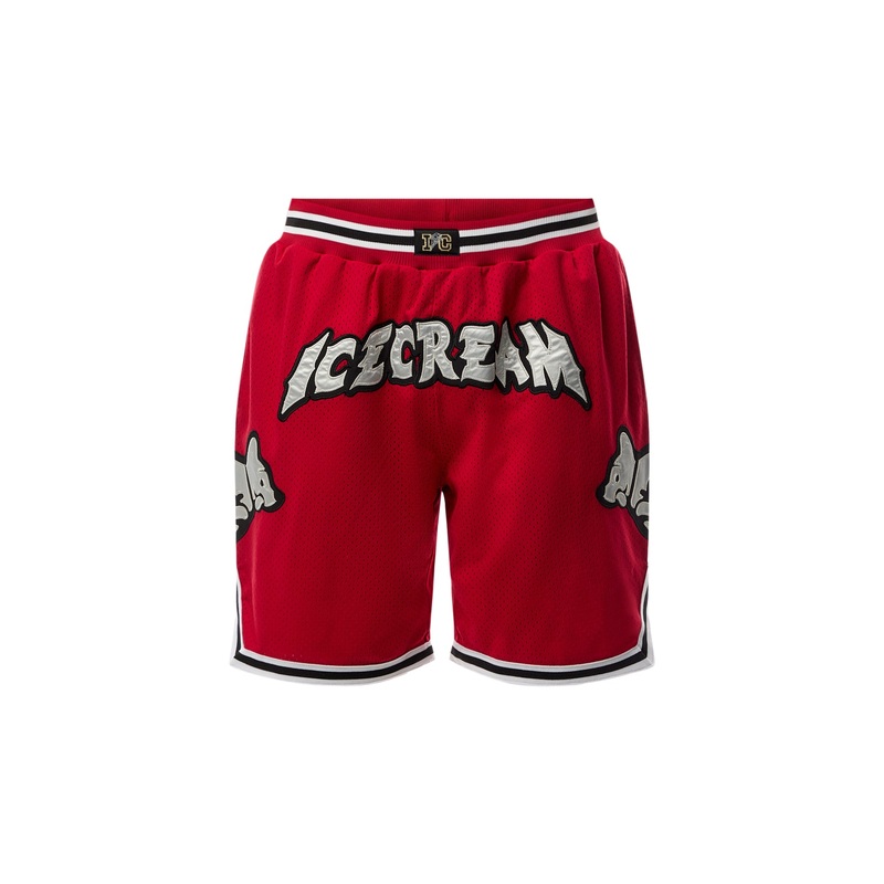 Running Puppy Applique Basketball Shorts