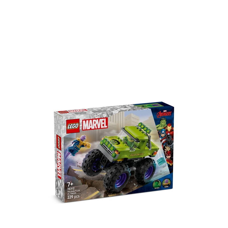 The Hulk Truck vs. Thanos 76312