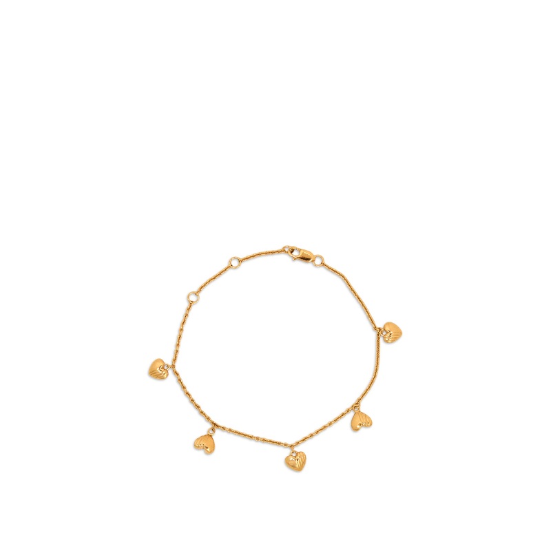 Untamed Deco Hearts Bracelet