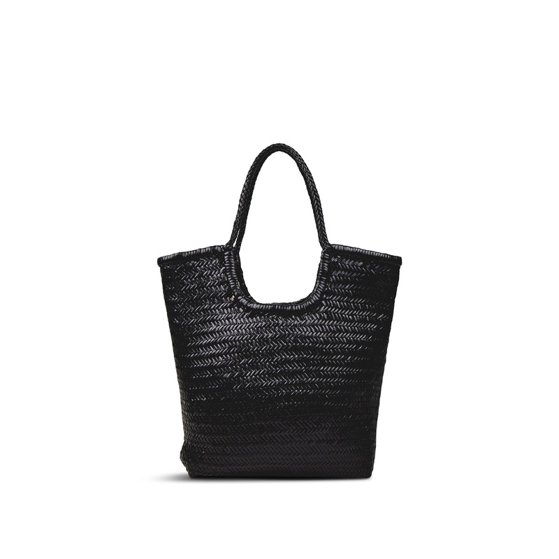Woven Diagonal Bag