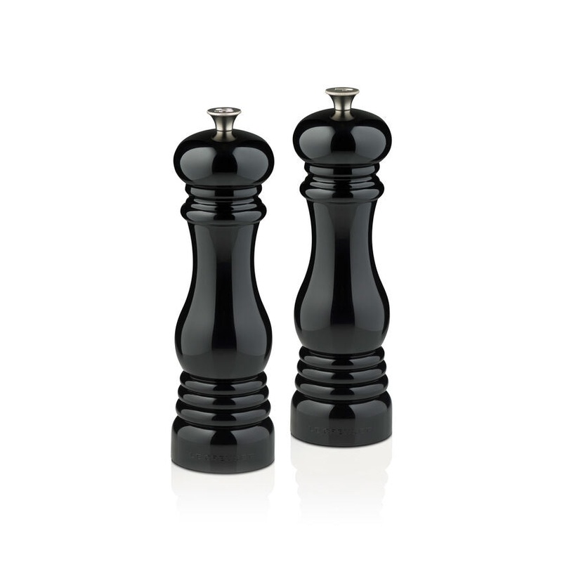 Le Creuset Salt and Pepper Mill Duo Black