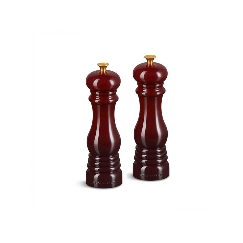 Le Creuset Salt and Pepper Mill Duo Garnet