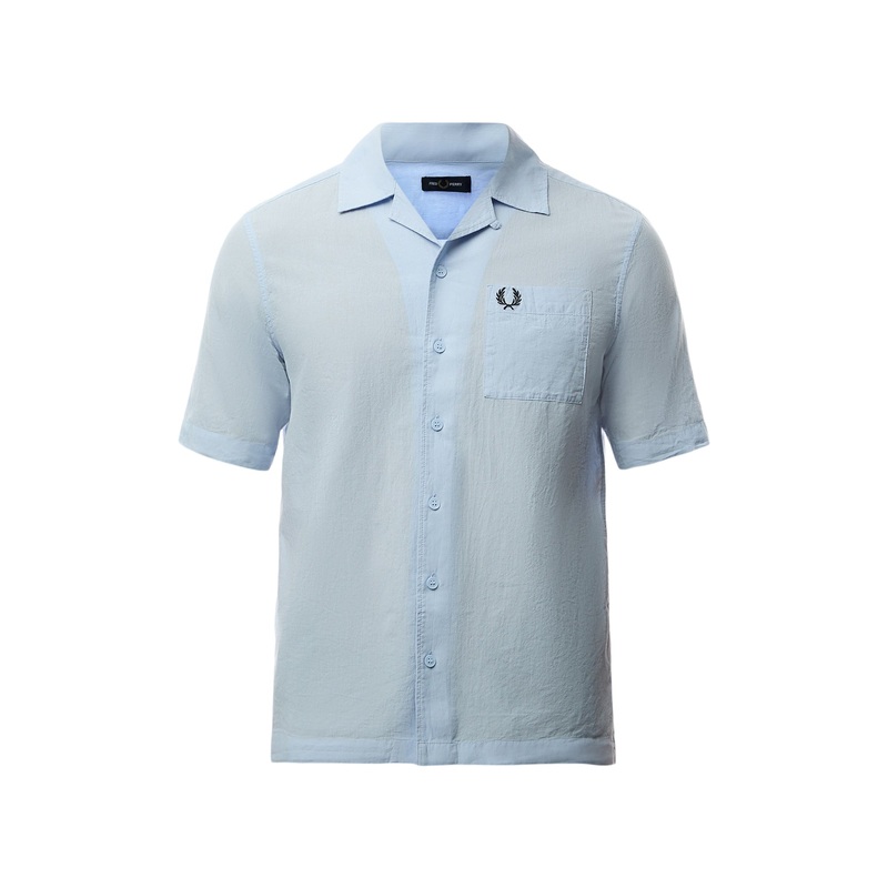 Lightweight Texture Short Sleeves Shirt