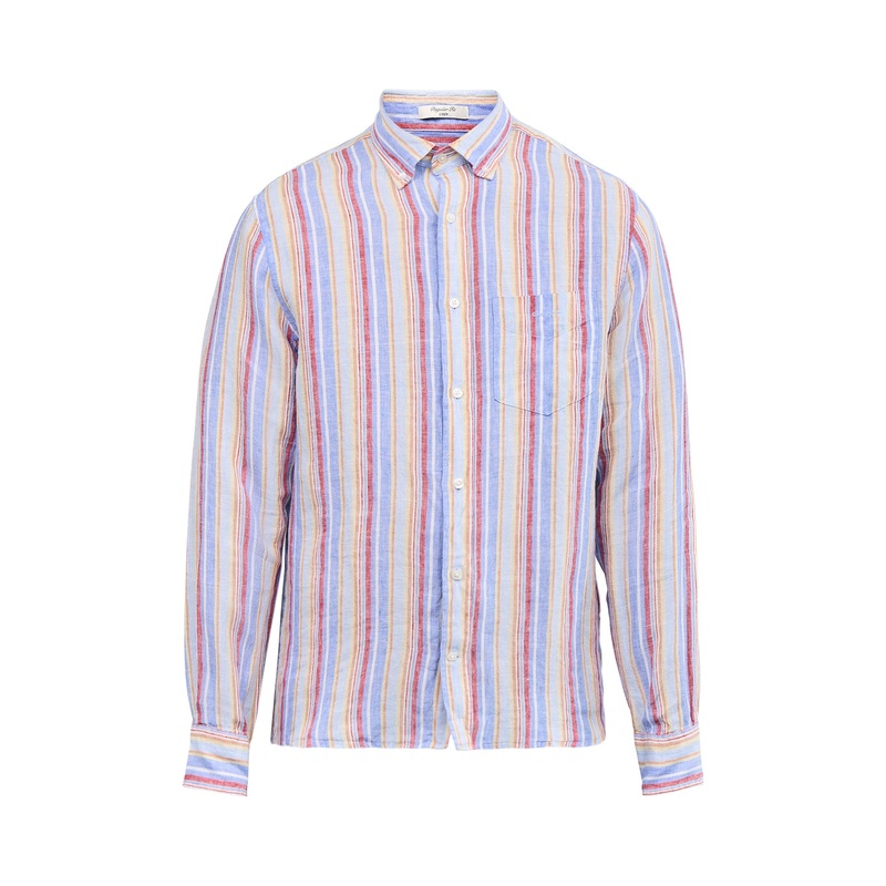 Linen Multistripe Shirt