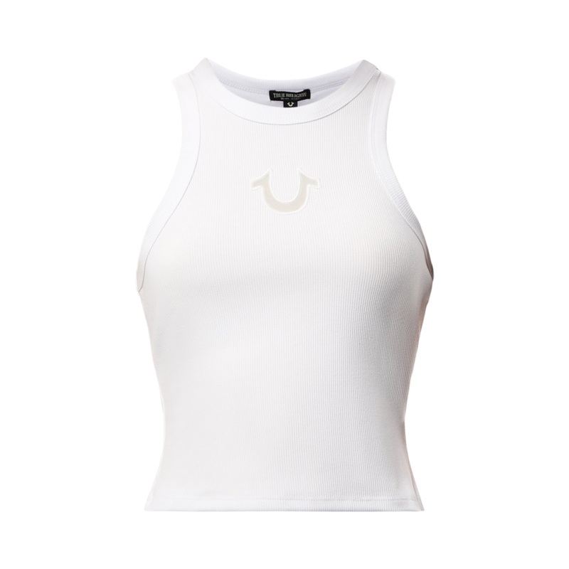 Mesh Horseshoe Racer Tank