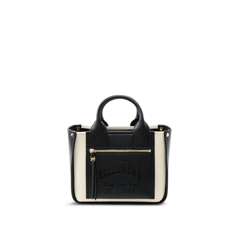 Small Pocket Tote Canvas