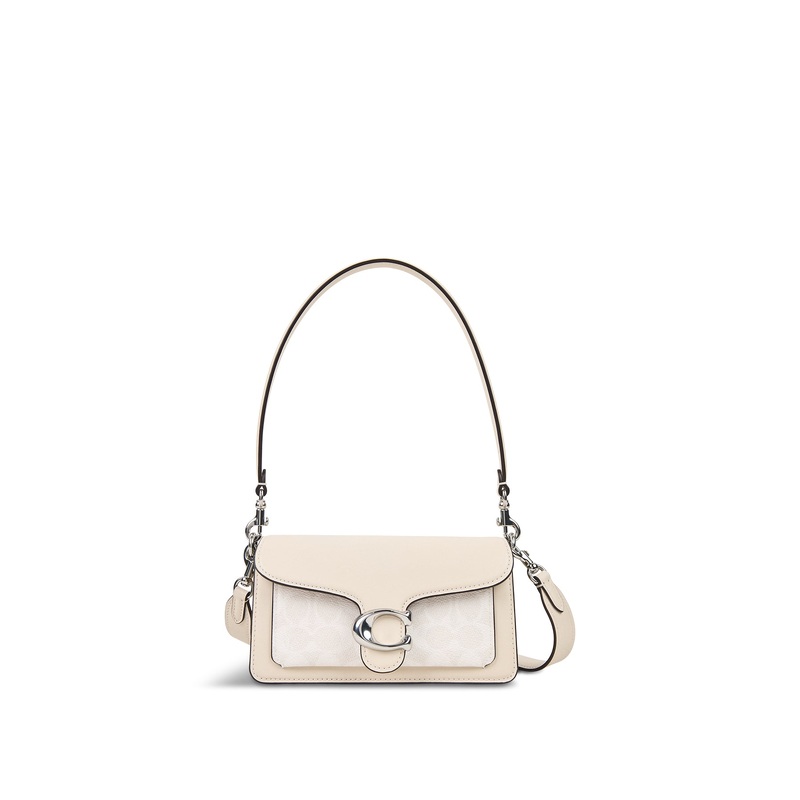 Tabby Shoulder Bag 20 Coated Canvas Signature