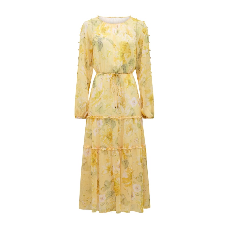 Wendy Waist Tie Midi Dress