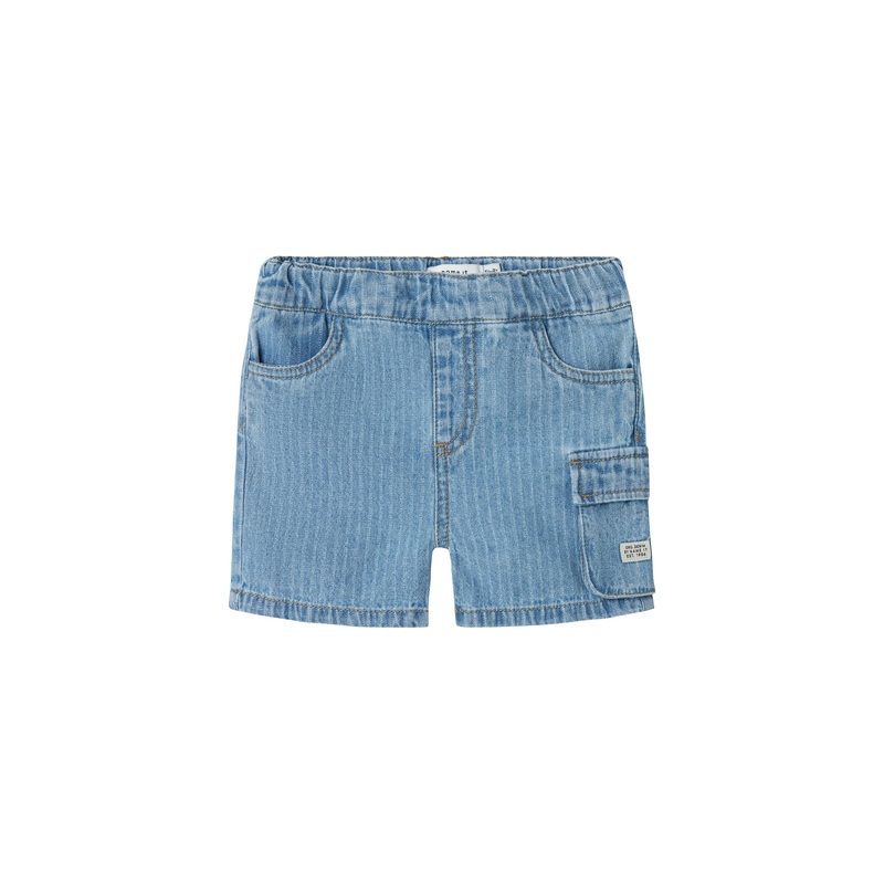 Denim Cargo Shorts