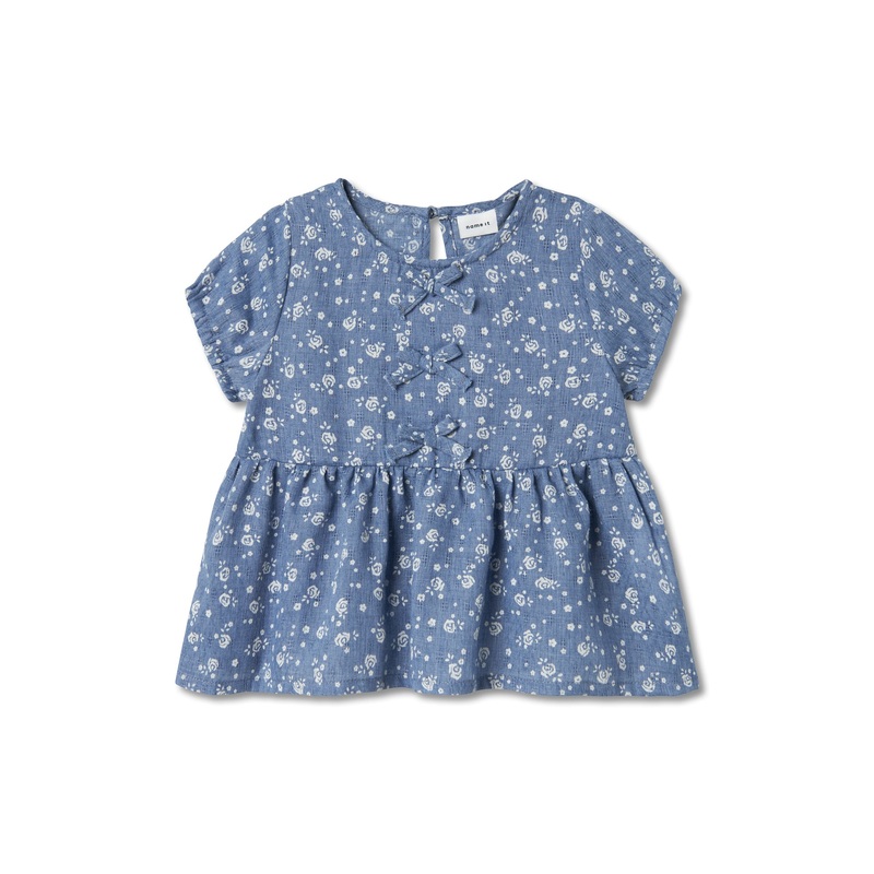 Short Sleeve Peplum Top