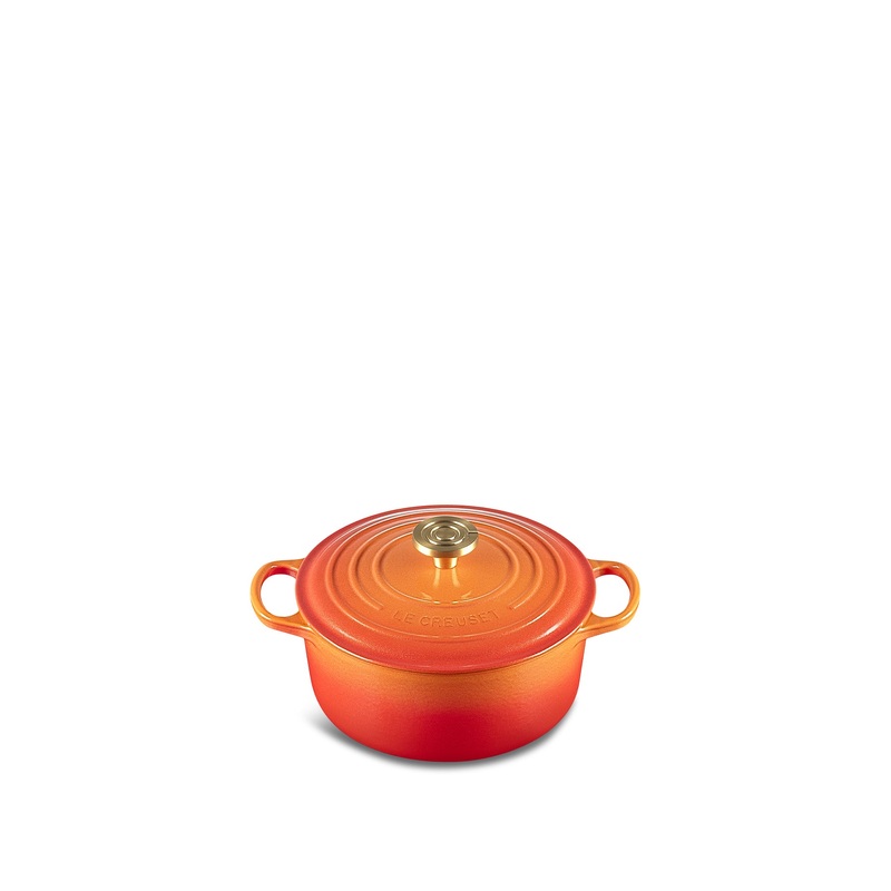 Signature Round Casserole Oven Flamme Dore