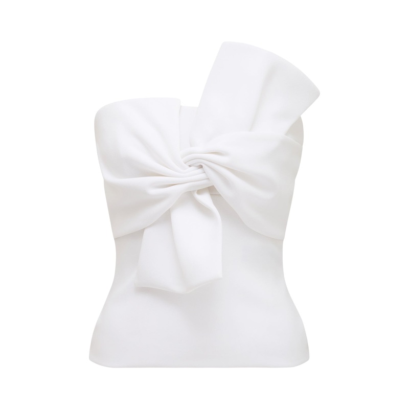 Violetta Twist Crepe Top