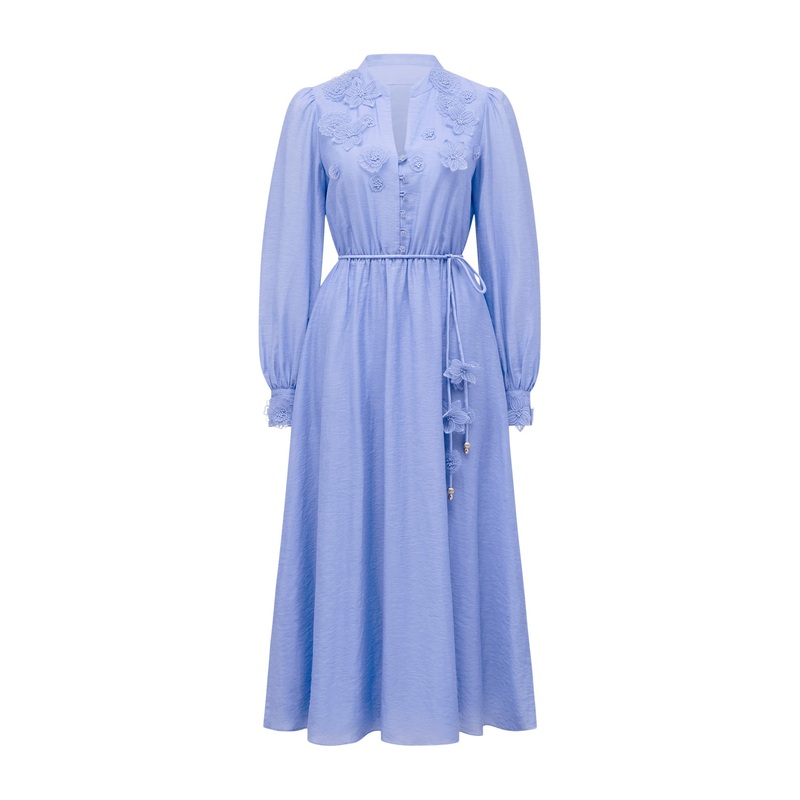 Yasmin Floral Detail Midi Dress