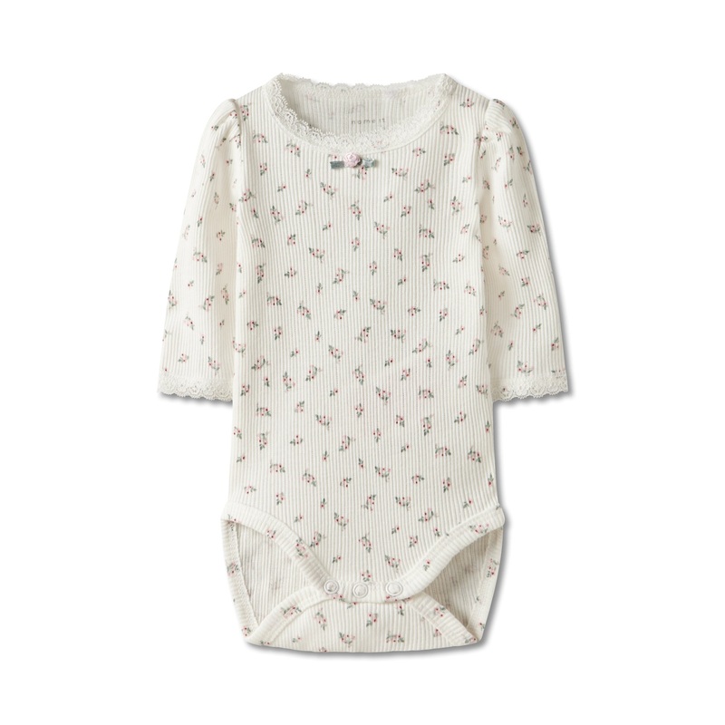 Organic Cotton Long Sleeved Body Suit