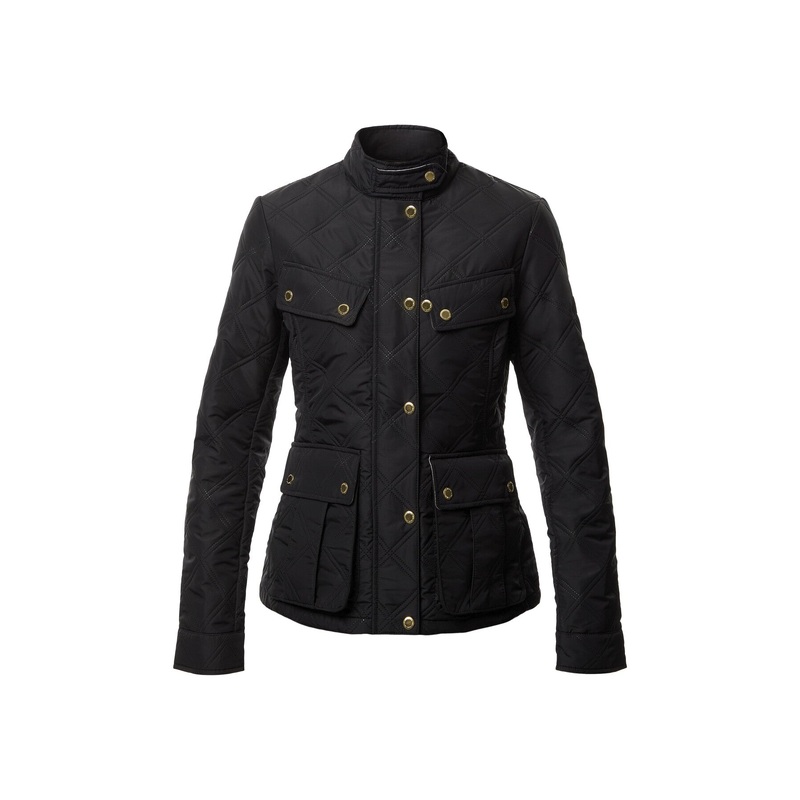 Womens Barbour International Halsey Quilted Jacket