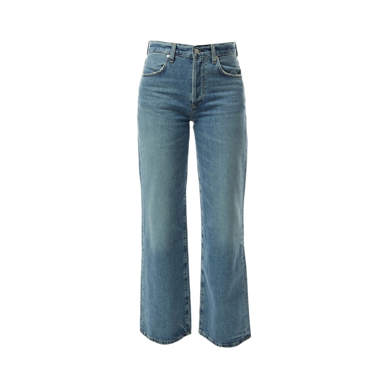 Annina High Rise Wide Leg 30" Jeans