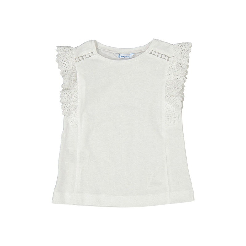 Short Sleeved Crochet T-Shirt