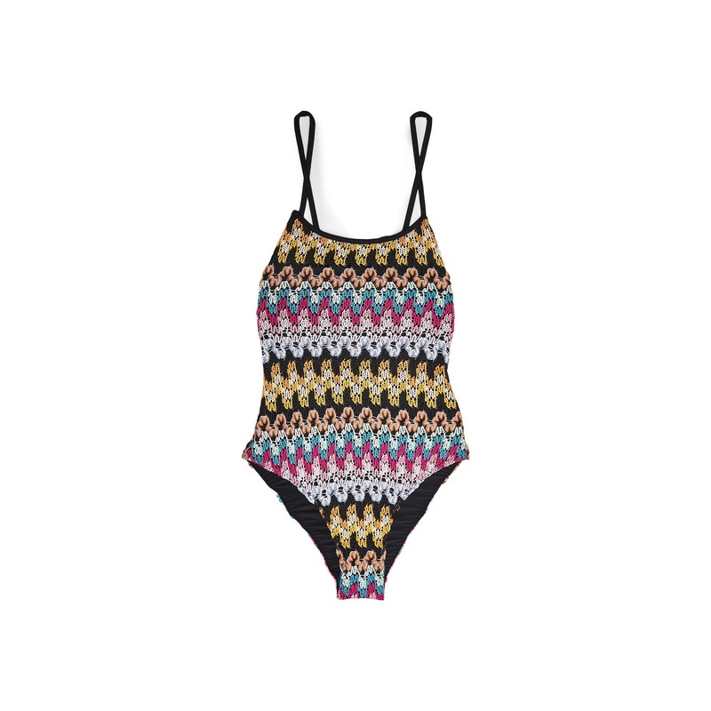 Zigzag One Piece Swimsuit
